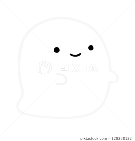可愛的鬼插畫向量 128238122