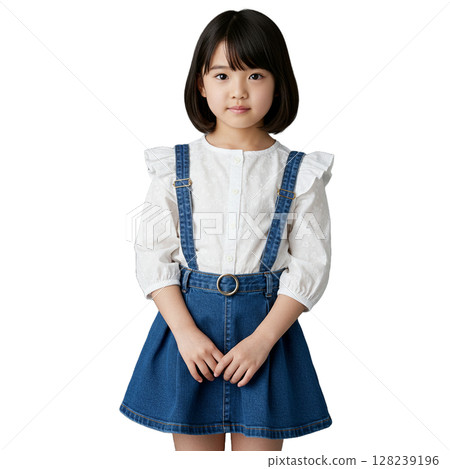 Girl illustration material Girl illustration material 128239196