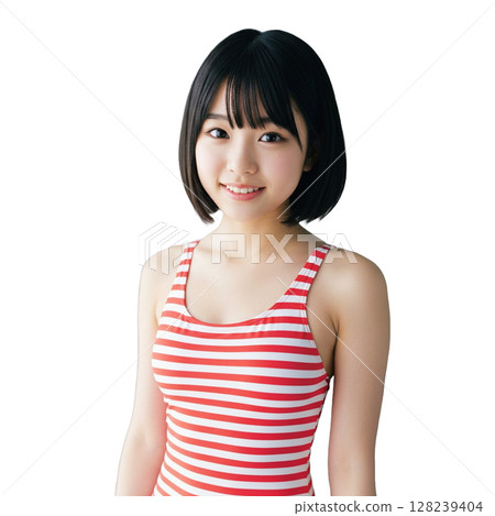 女孩插畫素材 女孩插畫素材 128239404