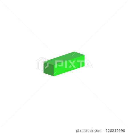 Minimal 3D Cube Icon, Geometric Vector Symbol Minimal 3D Cube Icon, Geometric Vector Symbol 128239698