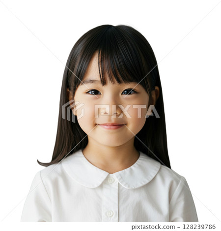 Girl illustration material 128239786