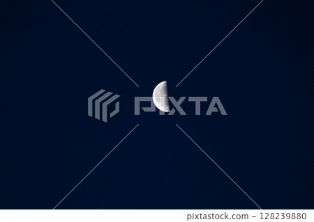 the moon in the dark night 128239880