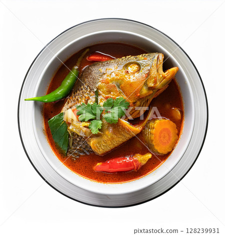 Fusion Fish Head Curry Spicy Delight Fusion Fish Head Curry Spicy Delight 128239931