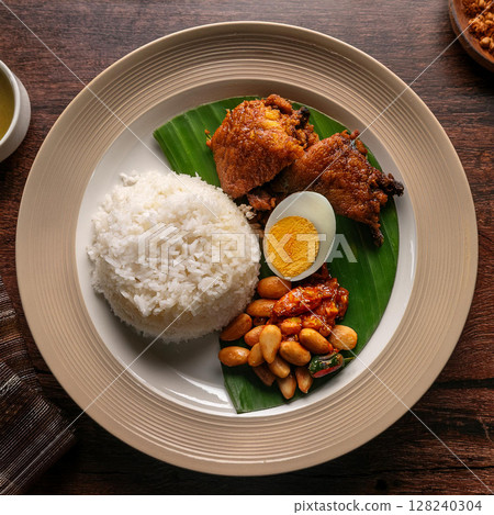 Nasi Lemak A Flavorful Malaysian Rice Dish 128240304