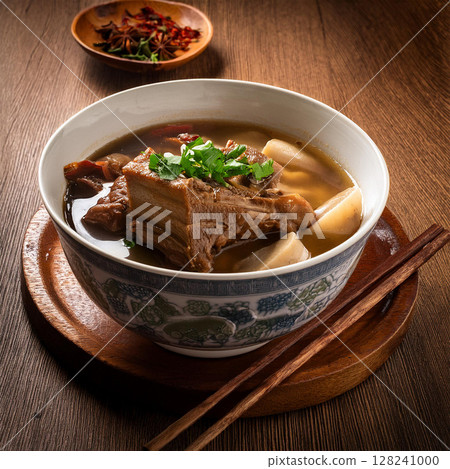 Hearty Chinese Pork Rib Soup Delight Hearty Chinese Pork Rib Soup Delight 128241000