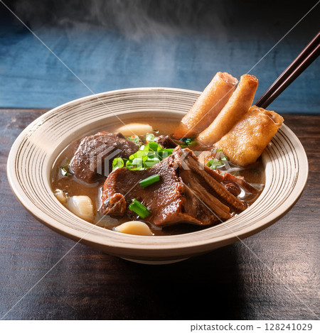 Hearty Chinese Pork Rib Soup Delight 128241029
