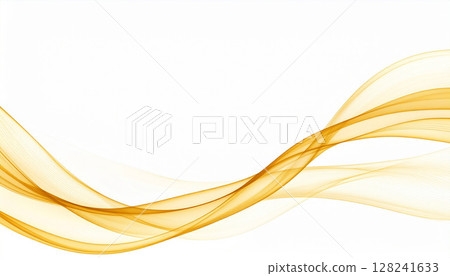 Flowing background with gold curves 128241633