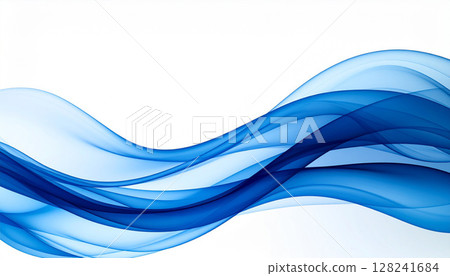 A beautiful abstract background of flowing lines in shades of blue A beautiful abstract background of flowing lines in shades of blue 128241684
