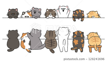 貓 (異國短毛貓) 邊框套裝 貓 (異國短毛貓) 邊框套裝 128241696