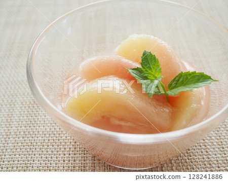 美味的桃子蜜餞 128241886