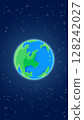 Earth Ocean Blue Simple Pattern/Background Smartphone Version 128242027