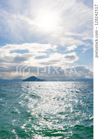 香川縣小豆郡豐島的海景 128242517