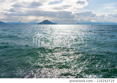 香川縣小豆郡豐島的海景 128242519