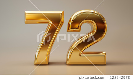 Golden 72 makes striking decor 128242978