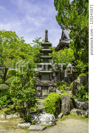 四國88所寺廟中第39所：高知縣宿毛市圓光寺五層石塔 128243871