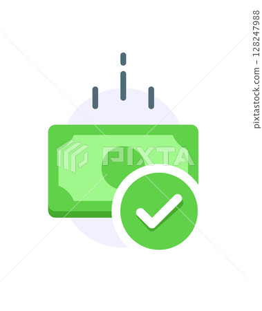 successful cash withdrawal concept successful cash withdrawal concept 128247988