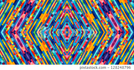 Bright abstract colorful pattern Bright abstract colorful pattern 128248796