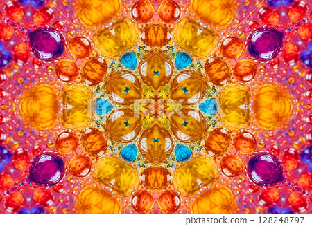 Bright abstract colorful background with abstract pattern 128248797