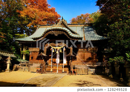 秋天的陸奧…紅葉環繞的“二本松神社” 秋天的陸奧…紅葉環繞的“二本松神社” 128249328