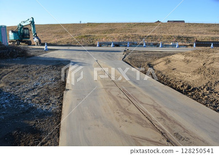 土木工程現場風景 土木工程現場風景 128250541