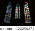Stained glass in St. Vidu's Cathedral 128250871
