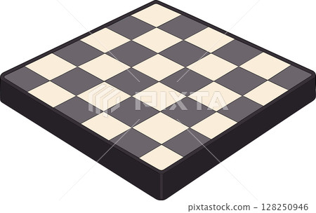 棋盤格子圖案的插圖 128250946