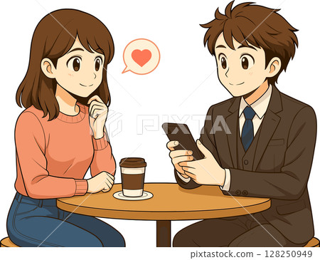 Matchmaking illustration 128250949