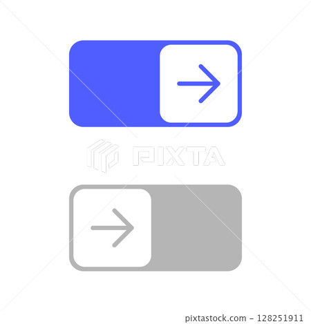 簡單的切換按鈕向量圖_37 簡單的切換按鈕向量圖_37 128251911