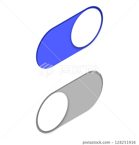 Simple toggle button vector illustration_42 128251916