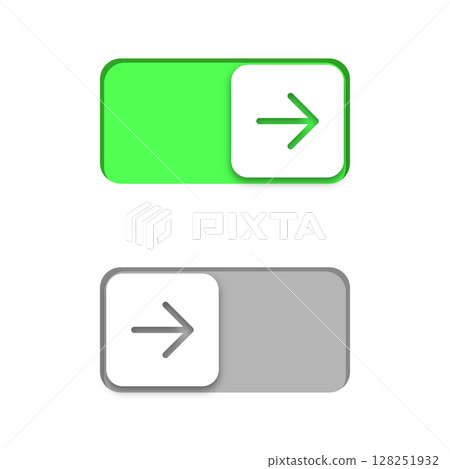 Simple toggle button vector illustration_58 Simple toggle button vector illustration_58 128251932