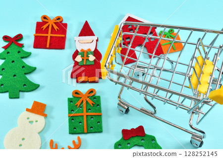 Christmas sale and shopping image 128252145