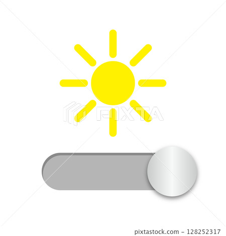 Brightness UI vector material_20 - Stock Illustration [128252317] - PIXTA