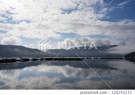清新的空氣和約戈湖的碼頭 128253131