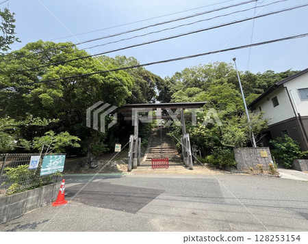 福岡市東區名島神社鳥居 128253154