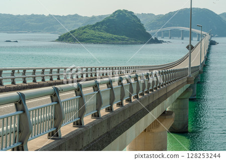 Overlooking Tsunoshima Bridge 128253244