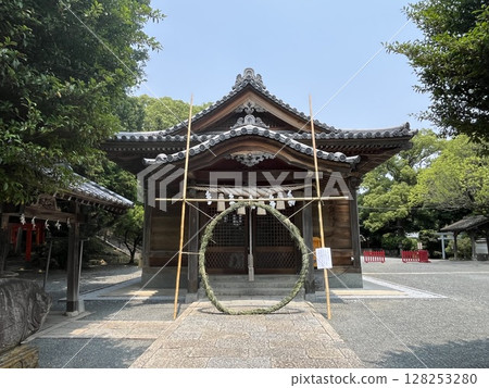 福岡市東區「名島神社」的建社及夏季淨化儀式 128253280