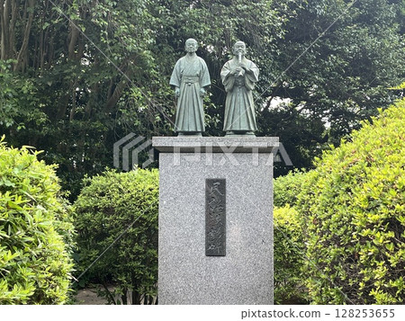 "Folk song memorial monument at Najima Benzaiten (Souei-ji Temple)" in Higashi-ku, Fukuoka City "Folk song memorial monument at Najima Benzaiten (Souei-ji Temple)" in Higashi-ku, Fukuoka City 128253655