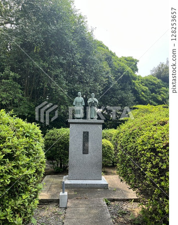 "Folk song memorial monument at Najima Benzaiten (Souei-ji Temple)" in Higashi-ku, Fukuoka City 128253657