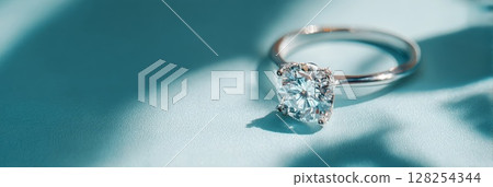 Diamond ring 128254344
