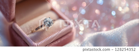Diamond ring 128254352
