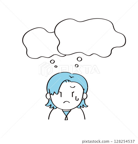 人物和語音氣泡的插圖 人物和語音氣泡的插圖 128254537