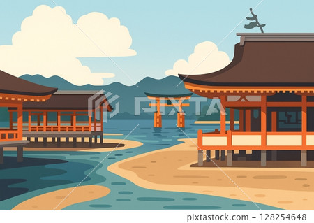 嚴島神社 嚴島神社 128254648