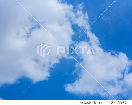 Blue Sky White Cloud 128255271