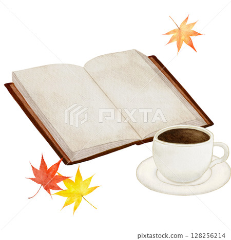 書籍、水彩畫、古董、筆記本、楓葉、插圖 書籍、水彩畫、古董、筆記本、楓葉、插圖 128256214