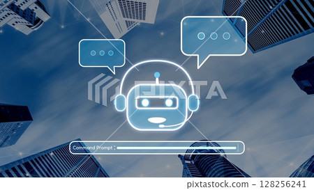 AI Artificial Intelligence Virtual Assistant for Smart Business Muxer 128256241