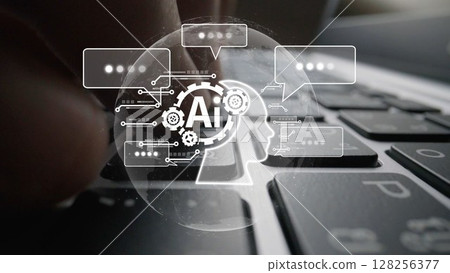 AI Brain Processing Data with Generative Artificial Intelligence Concept Muxer AI Brain Processing Data with Generative Artificial Intelligence Concept Muxer 128256377