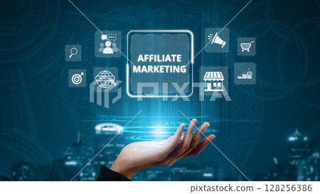 Affiliate Marketing Strategy Online Promotion for Passive Income Growth Muxer 128256386