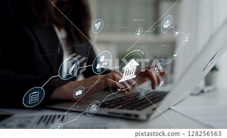 Digital law interface displaying justice scale, highlighting digital law Muxer Digital law interface displaying justice scale, highlighting digital law Muxer 128256563