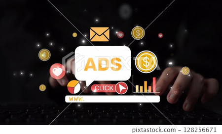 Online Ads Strategy and Digital Content Marketing for Business Growth Muxer 128256671