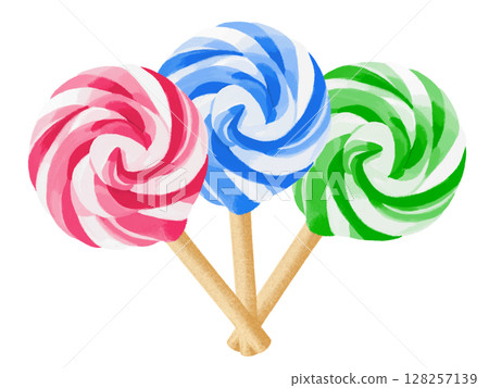 Swirl candy (3 colors) 128257139